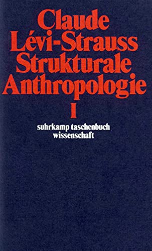 Beispielbild fr Strukturale Anthropologie I (suhrkamp taschenbuch wissenschaft Nr. 226) zum Verkauf von medimops