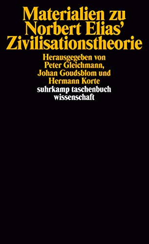 Stock image for Materialien zu Norbert Elias' Zivilisationstheorie for sale by BuchZeichen-Versandhandel