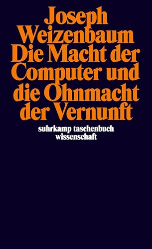 Beispielbild fr Die Macht der Computer und die Ohnmacht der Vernunft zum Verkauf von PRIMOBUCH