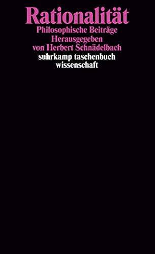 Beispielbild fr Rationalita?t: Philosophische Beitra?ge (Suhrkamp Taschenbuch Wissenschaft) (German Edition) zum Verkauf von medimops