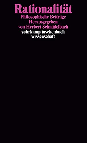 Imagen de archivo de Rationalita?t: Philosophische Beitra?ge (Suhrkamp Taschenbuch Wissenschaft) (German Edition) a la venta por medimops
