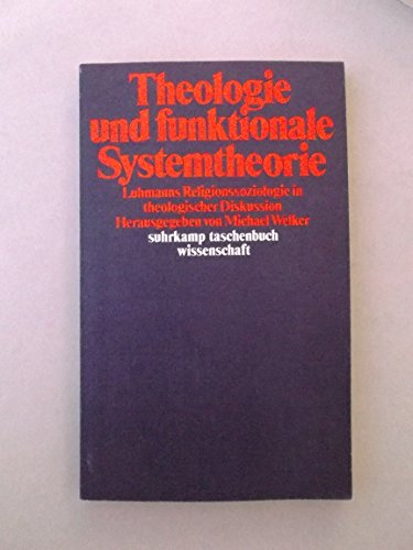 Beispielbild fr Theologie und funktionale Systemtheorie zum Verkauf von medimops