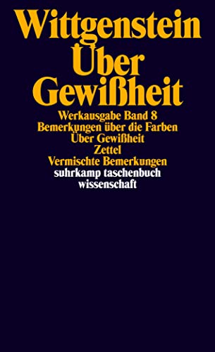 Beispielbild fr ber Gewiheit zum Verkauf von Blackwell's