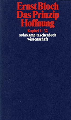 Imagen de archivo de Das Prinzip Hoffnung. 3 Bd. (Werkausgabe, 5) a la venta por HPB-Movies