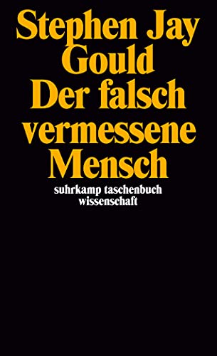 Beispielbild fr Der falsch vermessene Mensch (suhrkamp taschenbuch wissenschaft) zum Verkauf von medimops