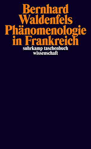 Phänomenologie in Frankreich (suhrkamp taschenbuch wissenschaft) (ISBN 0300041195)