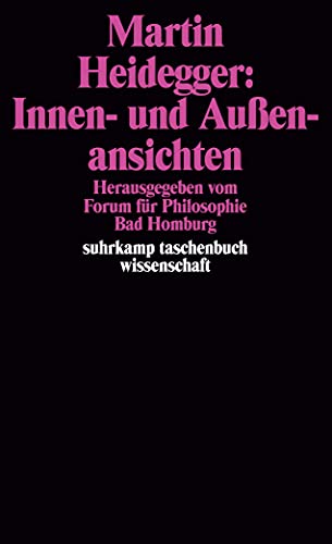 Beispielbild fr Martin Heidegger : Innen- Und Aussenansichten zum Verkauf von Books Unplugged