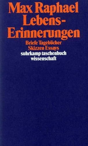 Beispielbild fr Lebens - Erinnerungen. Briefe Tagebcher Skizzen Essays. zum Verkauf von medimops