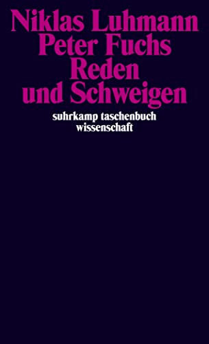 Stock image for Reden und Schweigen (suhrkamp taschenbuch wissenschaft) for sale by medimops