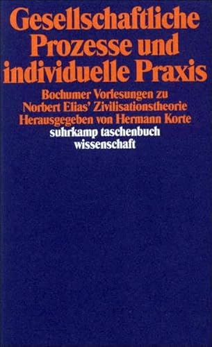 Beispielbild fr Gesellschaftliche Prozesse und individuelle Praxis. Bochumer Vorlesungen zu Norbert Elias' Zivilisationstheorie. zum Verkauf von Grammat Antiquariat