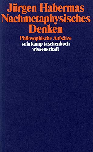 9783518286043: Nachmetaphysisches Denken: Philosophische Aufstze: 1004