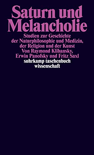 Stock image for Saturn und Melancholie. for sale by BuchZeichen-Versandhandel