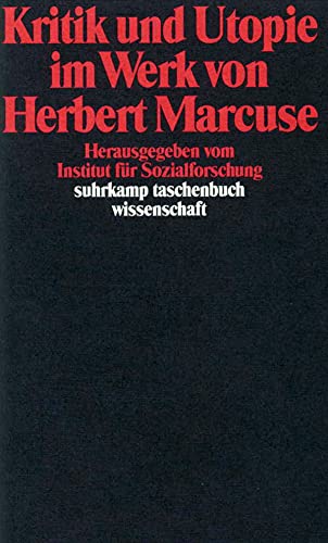 Imagen de archivo de Kritik Und Utopie Im Werk Von Herbert Marcuse a la venta por ThriftBooks-Atlanta