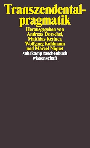 Stock image for Transzendentalpragmatik: Ein Symposion fr Karl-Otto Apel (suhrkamp taschenbuch wissenschaft) for sale by medimops