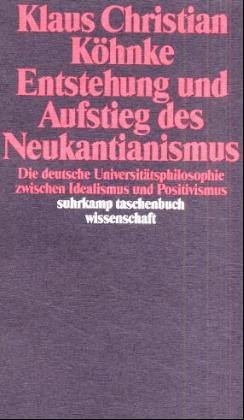 9783518286876: Entstehung und Aufstieg des Neukantianismus