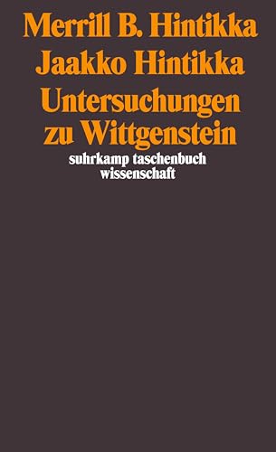 Imagen de archivo de Untersuchungen zu Wittgenstein (suhrkamp taschenbuch wissenschaft) a la venta por medimops