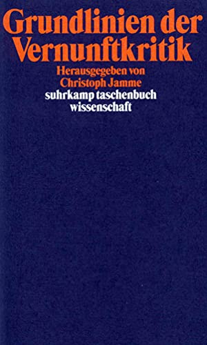 Stock image for Grundlinien der Vernunftkritik (suhrkamp taschenbuch wissenschaft) for sale by medimops