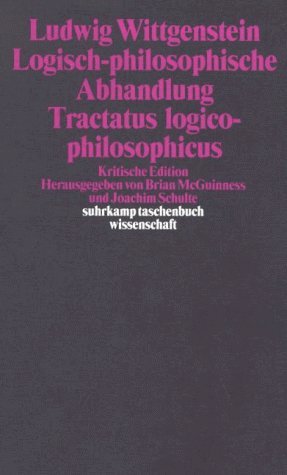 Stock image for Logisch-philosophische Abhandlung. Tractatus logico-philosophicus. for sale by Books Unplugged