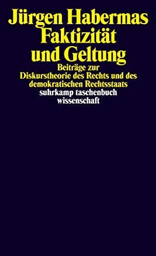 Beispielbild fr Faktizitt und Geltung zum Verkauf von Blackwell's