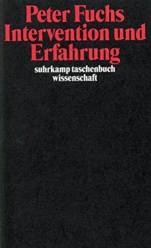 Beispielbild fr Intervention und Erfahrung (suhrkamp taschenbuch wissenschaft) zum Verkauf von medimops