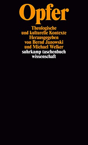 9783518290545: Opfer: Theologische und kulturelle Kontexte: 1454