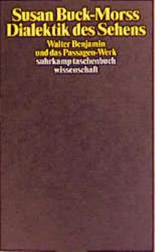 Dialektik des Sehens. Walter Benjamin und das 'Passagen- Werk'. (9783518290712) by Buck-Morss, Susan