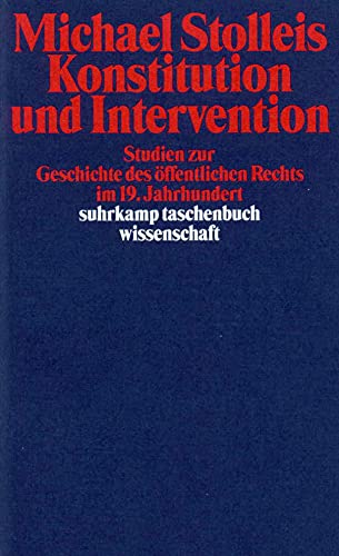 9783518291269: Konstitution und Intervention