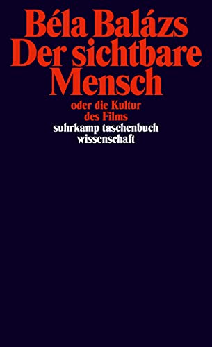 9783518291368: Der sichtbare Mensch