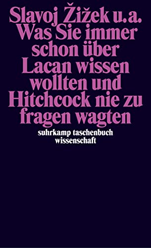 Stock image for Was Sie immer schon ber Lacan wissen wollten und Hitchcock nie zu fragen wagten -Language: german for sale by GreatBookPrices