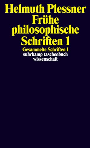 Imagen de archivo de Frhe Philosophische Schriften: Tl.1 a la venta por Revaluation Books