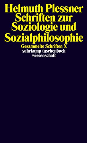 Imagen de archivo de Gesammelte Schriften 10. Schriften zur Soziologie und Sozialphilosophie. a la venta por GF Books, Inc.