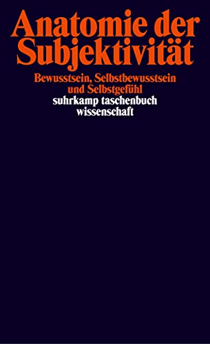 9783518293355: Anatomie der Subjektivitt