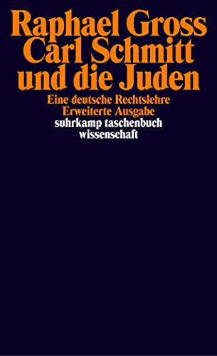 Beispielbild fr Gross, R: Carl Schmitt und die Juden zum Verkauf von Blackwell's