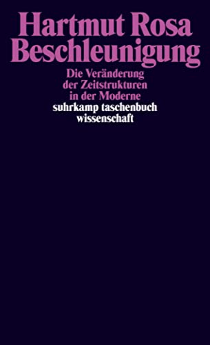 Beispielbild fr Beschleunigung. Die Vernderung der Zeitstrukturen in der Moderne zum Verkauf von medimops