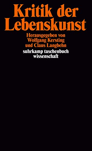 Beispielbild fr Kritik der Lebenskunst. zum Verkauf von Antiquariat Hans Hammerstein OHG