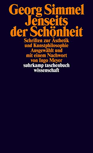 Stock image for Jenseits Der Schnheit: Schriften Zur sthetik Und Kunstphilosophie for sale by Revaluation Books