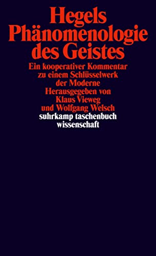 9783518294765: Hegels Phnomenologie des Geistes: Ein kooperativer Kommentar zu einem Schlsselwerk der Moderne: 1876