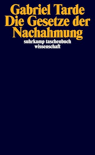 Beispielbild fr Die Gesetze der Nachahmung zum Verkauf von Blackwell's