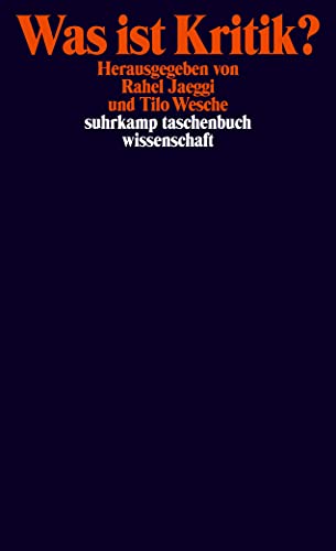 Stock image for Was ist Kritik?: Philosophische Positionen for sale by WorldofBooks