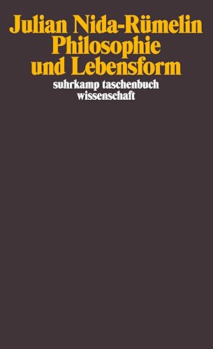 Beispielbild fr Philosophie und Lebensform (suhrkamp taschenbuch wissenschaft) zum Verkauf von medimops