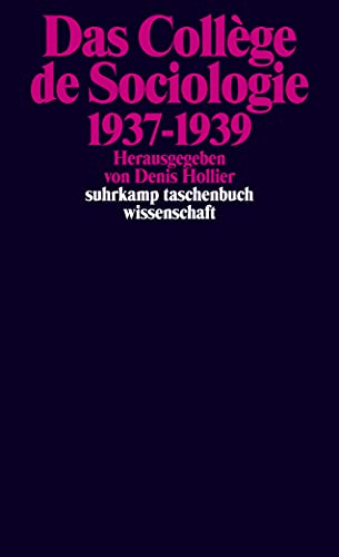 Beispielbild fr Collge de Sociologie zum Verkauf von Blackwell's