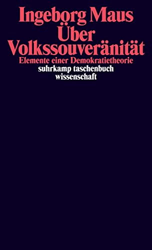 Imagen de archivo de ber Volkssouvernitt a la venta por GreatBookPrices