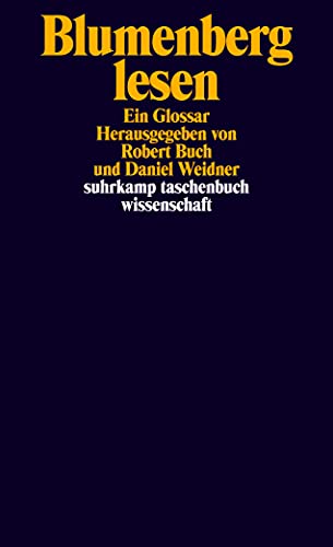 Stock image for Blumenberg Lesen: Ein Glossar for sale by Revaluation Books