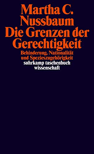 Imagen de archivo de Die Grenzen Der Gerechtigkeit: Behinderung, Nationalitt Und Spezieszugehrigkeit a la venta por Revaluation Books