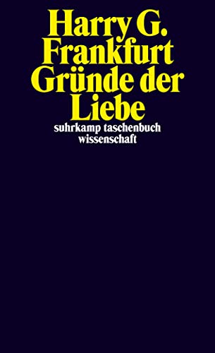 Imagen de archivo de Grnde der Liebe (suhrkamp taschenbuch wissenschaft) a la venta por medimops