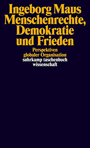Imagen de archivo de Menschenrechte, Demokratie und Frieden -Language: german a la venta por GreatBookPrices