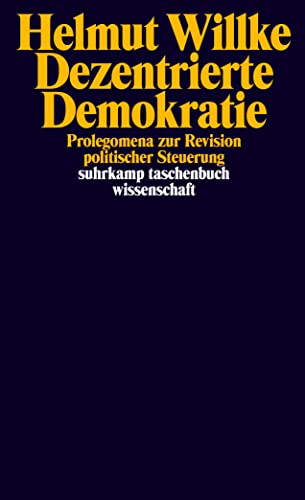 Imagen de archivo de Dezentrierte Demokratie a la venta por Blackwell's