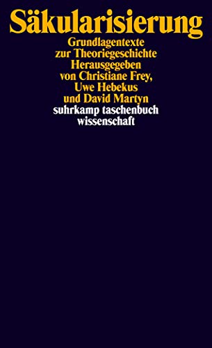 Stock image for Skularisierung: Grundlagentexte zur Theoriegeschichte for sale by Revaluation Books