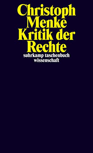 Beispielbild fr Kritik der Rechte -Language: german zum Verkauf von GreatBookPrices