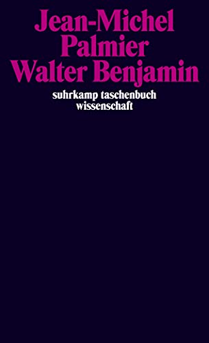 Beispielbild fr Palmier, J: Walter Benjamin zum Verkauf von Blackwell's